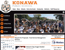 Tablet Screenshot of konawa.k12.ok.us