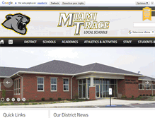 Tablet Screenshot of miamitrace.k12.oh.us