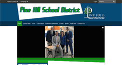 Desktop Screenshot of pinehill.k12.nj.us