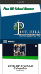 Mobile Screenshot of pinehill.k12.nj.us