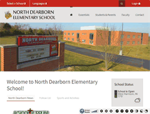 Tablet Screenshot of ndes.sunmandearborn.k12.in.us