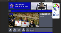 Desktop Screenshot of cassopolis.k12.mi.us