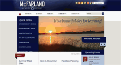 Desktop Screenshot of mcfarland.k12.wi.us