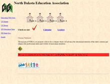 Tablet Screenshot of ndea.k12.nd.us