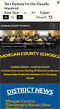 Mobile Screenshot of morgan.k12.ky.us