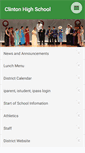 Mobile Screenshot of hs.clinton.k12.ma.us