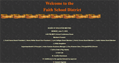 Desktop Screenshot of faith.k12.sd.us