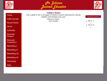 Tablet Screenshot of jj089.k12.sd.us