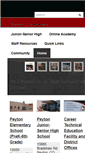 Mobile Screenshot of peyton.k12.co.us