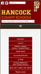Mobile Screenshot of hancock.k12.ga.us