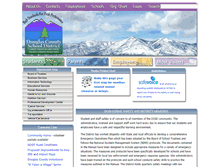 Tablet Screenshot of dcsd.k12.nv.us