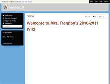 Tablet Screenshot of flennoy10.wikis.birmingham.k12.mi.us