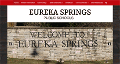 Desktop Screenshot of eurekaspringsschools.k12.ar.us