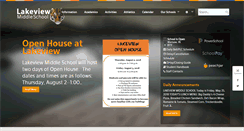 Desktop Screenshot of lakeview.warsaw.k12.in.us