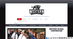 Desktop Screenshot of corp.western.k12.in.us