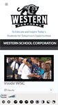 Mobile Screenshot of corp.western.k12.in.us