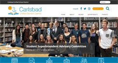 Desktop Screenshot of carlsbadusd.k12.ca.us