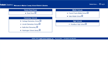 Tablet Screenshot of lib.woodburn.k12.or.us