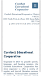 Mobile Screenshot of cornbeltcoop.k12.sd.us