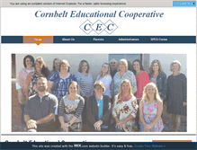 Tablet Screenshot of cornbeltcoop.k12.sd.us