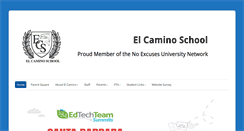 Desktop Screenshot of elcamino.goleta.k12.ca.us