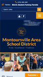 Mobile Screenshot of montoursville.k12.pa.us