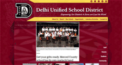 Desktop Screenshot of delhi.k12.ca.us