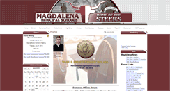 Desktop Screenshot of magdalena.k12.nm.us