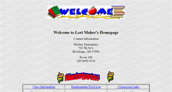 Desktop Screenshot of ls001.k12.sd.us