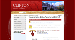 Desktop Screenshot of clifton.k12.nj.us
