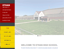 Tablet Screenshot of ethan.k12.sd.us