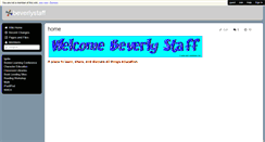 Desktop Screenshot of beverlystaff.wikis.birmingham.k12.mi.us
