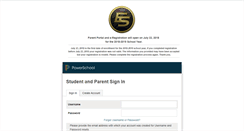 Desktop Screenshot of powerschool.estigers.k12.mo.us