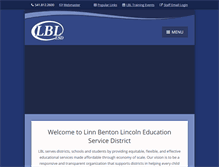 Tablet Screenshot of lblesd.k12.or.us