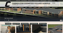 Desktop Screenshot of carrollton.k12.oh.us