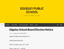 Tablet Screenshot of edgeley.k12.nd.us