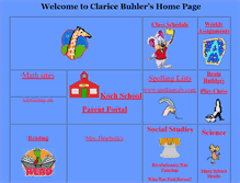 Tablet Screenshot of cb015.k12.sd.us