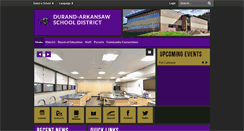 Desktop Screenshot of durand.k12.wi.us