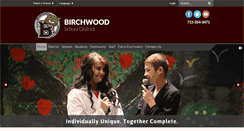 Desktop Screenshot of birchwood.k12.wi.us