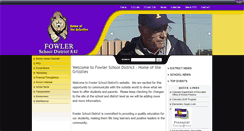 Desktop Screenshot of fowler.k12.co.us