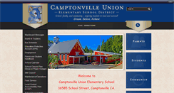 Desktop Screenshot of cville.k12.ca.us