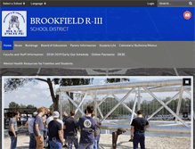 Tablet Screenshot of brookfield.k12.mo.us