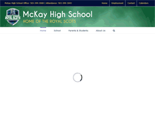 Tablet Screenshot of mckay.salkeiz.k12.or.us