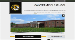 Desktop Screenshot of cmsweb.calvertnet.k12.md.us