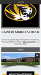 Mobile Screenshot of cmsweb.calvertnet.k12.md.us