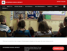 Tablet Screenshot of enterprise.k12.or.us