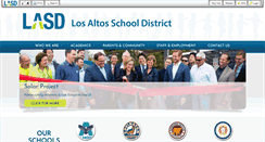 Desktop Screenshot of losaltos.k12.ca.us