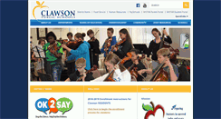 Desktop Screenshot of clawson.k12.mi.us
