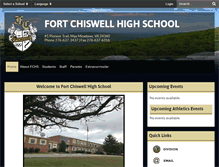 Tablet Screenshot of fchs.wythe.k12.va.us