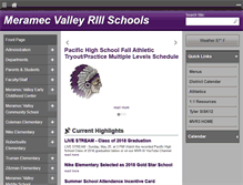 Tablet Screenshot of mvr3.k12.mo.us